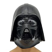tanie Halloween 2024-2022 gorące gwiezdne wojny 9 skywalker jedi darth viscos czarna maska rycerza lateksowy kask