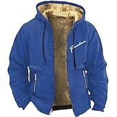 economico felpe 3d da uomo-Per uomo Alfabetico Stampe astratte Felpe Manica lunga Felpe Con cappuccio Giornaliero Informale Per eventi Da mare Autunno inverno Nero Bianco Rosso Abbigliamento progettista S M L XL XXL 3XL