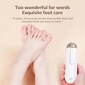 tanie Masażery ciała-elektryczna szlifierka do stóp do stóp obcasy opieka zdrowotna maszyna do pedicure peeling do stóp plik papier ścierny szlifierka usuń kalus martwy naskórek