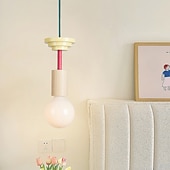 economico Luci Isola cucina-lampada a sospensione a led lampada a sospensione in legno semplice caffetteria ristorante bar lampada a sospensione plafoniera in metallo per camera da letto camera per bambini 110-240v