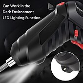 cheap Screw &amp; Nut Drivers-15PCS/Set Foldable Electric Screwdriver Repairing Tools Screw Tightening USB Charging With LED Lighting For Maintenance Installation