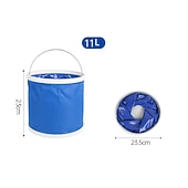 economico Organizer e portaoggetti per auto-Starfire 9/11l secchio pieghevole portatile multifunzionale con borsa per autolavaggio esterno zaino da pesca campeggio escursionismo strumento di pulizia
