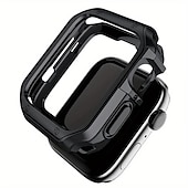 Недорогие Чехлы для умных часов-Чехол для часов Совместим с Apple Watch Ultra 49mm / Series 8 7 41mm 45mm / Series 6 5 4 SE 40mm 44mm Устойчивый к царапинам Полное покрытие бампера Все вокруг защитное ТПУ Часы Крышка