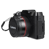 baratos Câmaras, Fotografia &amp; Vídeo-câmera digital selfie com tela flip câmera de vídeo com zoom digital câmera compacta para vlogs