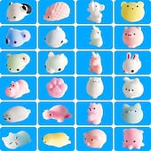 voordelige Adventskalender-Kerst Adventkalender Blinde Doos Kerst dieren set cadeau 24 dagen aftellen naar Kerst Advent kinderblinde doos random voor Kerstcadeaus