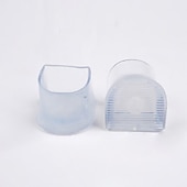 abordables Plantillas-Protectores de tacón alto para mujer: fundas transparentes antideslizantes para tacones de aguja para bodas, eventos en el césped y fiestas al aire libre.