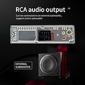 お買い得  カー・マルチメディア・プレーヤー-カーラジオ 1 din Bluetooth 自動車サウンド mp3 プレーヤー fm マルチレーザーオートステレオ自動車ラジオマルチメディアステレオ