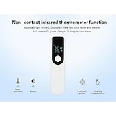 economico Tester e Rivelatori-termometro frontale per display LCD portatile portatile termometro elettronico digitale termometro a infrarossi domestico ad alta precisione senza contatto