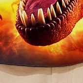 billiga Pojkens 3D-djur-Pojkar 3D Dinosaurie Raglan ärmskjorta Långärmad 3D-tryck Höst Vinter Sport Mode Streetwear Barn 3-12 år Rund hals Utomhus Ledigt Dagligen Normal