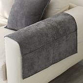 baratos Capa para assento de Sofá &amp; Apoios de Braços-Manta De Sofá Côr Sólida Impressão Reactiva Chenille Jacquard Capas de Sofa