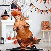 levne Halloween-Dinosaurus předvečer Všech svatých Kostým na Večírek Nafukovací kostým Karnevalový kostým Legrační kostým Dětské Dospělé Pánské Dámské Chlapecké předvečer Všech svatých Plesová maškaráda Výkon Párty