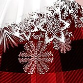 billiga 3D Cartoon Dresser-Flickor 3D Rutig Snögubbe Snöflinga Klänning Snowflake Klänning Långärmad 3D-tryck Höst Vinter Semester Sport &amp; Utomhus Dagligen söt stil Ledigt Skön Barn 3-12 år Vardagsklänning A linjeklänning