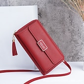 cheap Universal Phone Bags-Phone wallet Handbag  Small Crossbody Bag for Women Cell Phone Purse Ladies Shoulder Handbags Wallet Purse with Credit Card Slots For iPhone 15 Samsung  Univesal Phone Bag