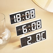 cheap Radios and Clocks-LED Clock Large Screen Digital Clock Bedroom Bedside Clock Korean Fashion Clock