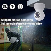 economico Videocamere di sorveglianza domestica per interni-visione notturna senza fili wifi a infrarossi sicurezza domestica monitoraggio della rete supporto rilevamento allarme mobile visualizzazione in tempo reale