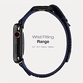 お買い得  Apple Watch Bands-スポーツバンド と互換性があります Apple Watch ウォッチバンド 38mm 40mm 41mm 42mm 44mm 45mm 49mm 調整可 高通気性 ナイロン 交換用時計バンド のために iwatch Ultra 2 Series 9 8 7 SE 6 5 4 3 2 1