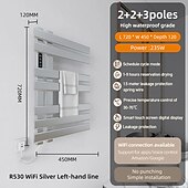 cheap Towel Bars-Hangers Safety Boutique / Contemporary Aluminum Bath Organization