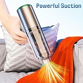 ieftine Aspiratoare-noul mini aspirator auto fără fir 3 în 1 aspirator cu suflare cu suflare aspirator fără fir de mare putere colector de praf de aer mini aspirator de mână umed și uscat aspirator portabil de curățare