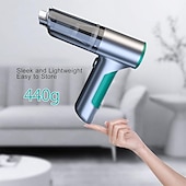 ieftine Aspiratoare-noul mini aspirator auto fără fir 3 în 1 aspirator cu suflare cu suflare aspirator fără fir de mare putere colector de praf de aer mini aspirator de mână umed și uscat aspirator portabil de curățare
