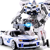 economico veicoli radiocomandati-20 cm giocattoli di trasformazione anime robot car action figure plastica abs cool movie modello di ingegneria aeronautica regalo per bambini ragazzo