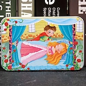 tanie Układanie puzzli-drewniane puzzle puzzle dla dzieci 60 sztuk żelaznego pudełka puzzle dla przedszkola wczesna edukacja drewniane zabawki