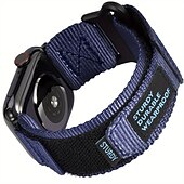 お買い得  Apple Watch Bands-スポーツバンド と互換性があります Apple Watch ウォッチバンド 38mm 40mm 41mm 42mm 44mm 45mm 49mm 調整可 高通気性 ナイロン 交換用時計バンド のために iwatch Ultra 2 Series 9 8 7 SE 6 5 4 3 2 1