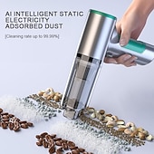 ieftine Aspiratoare-noul mini aspirator auto fără fir 3 în 1 aspirator cu suflare cu suflare aspirator fără fir de mare putere colector de praf de aer mini aspirator de mână umed și uscat aspirator portabil de curățare
