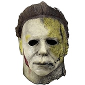 olcso kiegészítők-Szellem Zombi Michael Myers Maszk Halloween-kellékek Felnőttek Férfi Női Ijesztő jelmez Mindszentek napja Farsang Mardi Gras Könnyű farsangi jelmez