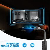 cheap Indoor IP Network Cameras-Y11 IP Camera 4K Mini Wireless Motion Detection Remote Access IR-cut Indoor Support 128 GB