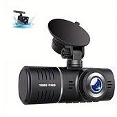 cheap Car DVR-3 Cameras Lens 2.5In Car DVR Dash Cam HD Dash Camera Three Way Lens Video Recorder 1080P Black Box Cycle Dashcam Camcorder