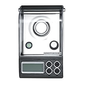 cheap Weighing Scales-Jewelry Scale High Precision Digital Milligram Scale Professional Mini Electronic Balance Powder Scale Gold Jewelry Carat Scale