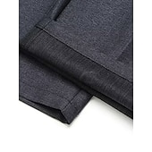 ieftine Subţire-Bărbați Costume Pantaloni Pantaloni de costum Buzunar Simplu Confort Respirabil Nuntă În aer liber Zilnic Modă Casual Negru Kaki