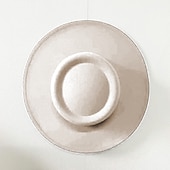 baratos Chapéu de Festa-Chapéus de lã acrílico fedora kentucky derby chapéu formal coquetel de casamento royal astcot simples com cor pura headpiece