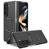 cheap Samsung Cases-Phone Case For Samsung Galaxy Z Fold 7 Z Fold 6 Z Fold 5 Z Fold 4 Z Fold 3 Back Cover With Magsafe Support Wireless Charging Shockproof PC