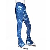 billige Figur skating bukser og leggings-Bukser til kunstløp Dame Jente Skøyteløp Bunner Svart Blå Grå Elastisk Trening Konkurranse Skøyteklær Hold Varm Skøyting Kunstløp