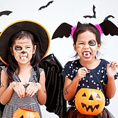 levne halloween 2024-5 ks halloween upíří zuby zombie zuby umělé zuby teror zábavná hračka party zuby cosplay míčové rekvizity