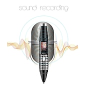 cheap Indoor IP Network Cameras-1PCS Mini Rechargeable Cell Phone 0.95 Inch Bluetooth Dialer Small Screen Cell Phone Support GSM Dual SIM with Camera Flashlight Radio Music Player