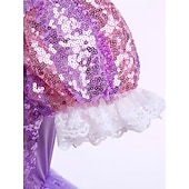 economico Costumi per bambine-Fiaba Principessa Sofia Abito da damigella Costume per festa a tema Abiti in tulle Cosplay for Ragazze Bambini Carnevale Mascherata Matrimonio Ospite di nozze