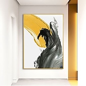 ieftine Picturi Abstracte-picturi în ulei realizate manual, pânză, artă de perete, pictură cu cuțit de culoare abstractă modernă, pentru decorarea casei, pictură rulată fără rame, neîntinsă