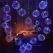 abordables 123496-réception de mariage élégante fête ballon LED fête lumineuse fournitures de mariage décoration de fête de dortoir décoration de bulle transparente anniversaire mariage ballons LED guirlandes