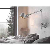 baratos Iluminação de Parede com braço extensível-Interior LED Tradicional / Clássico Luzes de parede internas Quarto Escritório Metal Luz de parede 110-120V 220-240V