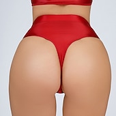 levne pole dancewear-Taneční kostýmy Exotické taneční oblečení tanec u tyče Spodní prádlo Čistá Barva Dámské Výkon Trénink Vysoký Polyester
