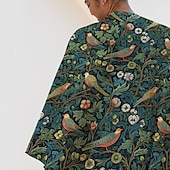 cheap Blankets &amp; Throws-Inspired By The Style Of William Morris Flowers And Birds Super Soft  Throws Blanket, Novelty Flannel Throw Blankets Warm 3D Printed All Seasons  Gifts Big Blanket