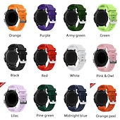abordables Bracelets de montre Samsung-Bracelet en silicone souple de sport pour Samsung Galaxy Watch 3 4 5 6 40 mm 44 mm 6 classique 43 mm 47 mm 4 classique 42 mm 46 mm 5 LTE 5 PRO 20 mm 22 mm bracelet pour Huawei Watch GT 2 /2e/2 pro