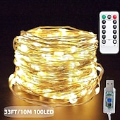 billige USB-drevet-elegant bryllupsfestmottakelse 20m 200led kobbertråd eventyrlys – usb-plugg 8 moduser fjernkontroll vanntett for hageinnredning i hjemmet