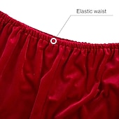 cheap Christmas Costumes-Santa Suit Christmas Santa Claus Costume for Men's Adults Cosplay Costume 9PCS Outfit