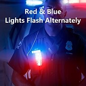 preiswerte Briefkastenlampen-1 Stück 5 W Taschenlampen &amp; Campinglichter Arbeitsscheinwerfer Multi-Funktion Mehrfachnutzung mit Beleuchtungsfunktion Kühles Weiß Rot 3.7 V 20 LED-Perlen