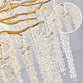 Χαμηλού Κόστους Κρυστάλλινα Επιτοίχια Φωτιστικά-απλίκα τοίχου led κρυστάλλινο ρυθμιζόμενο 25/40cm g9 μινιμαλιστικό φωτιστικό τοίχου φωτιστικό εσωτερικού χώρου για κρεβατοκάμαρα σαλονιού 110-240v