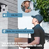 economico Videocamere di sorveglianza domestica per interni-visione notturna senza fili wifi a infrarossi sicurezza domestica monitoraggio della rete supporto rilevamento allarme mobile visualizzazione in tempo reale