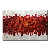 お買い得  抽象画-Mintura 手作り厚い質感の油絵キャンバス壁アート装飾現代抽象画像家の装飾用ロールフレームレス未伸張絵画
